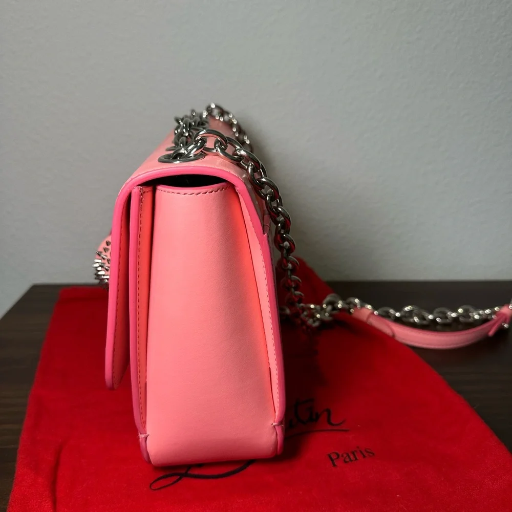 Christian Louboutin Pink Bow Purse - Picture 9 of 9
